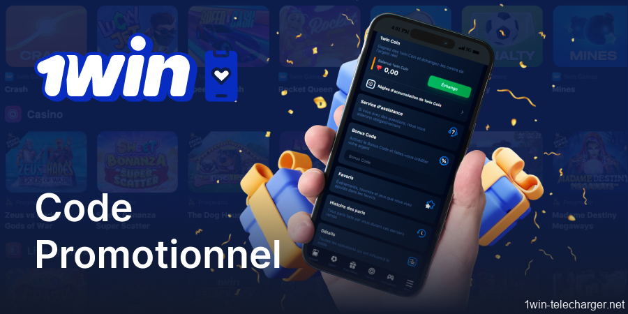 Code promotionnel pour l'application 1Win